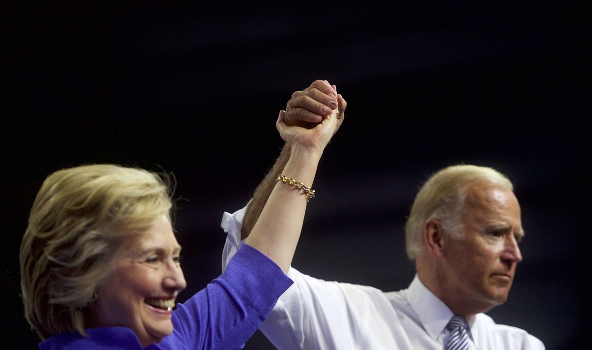 Hillary Clinton ja Joe Biden