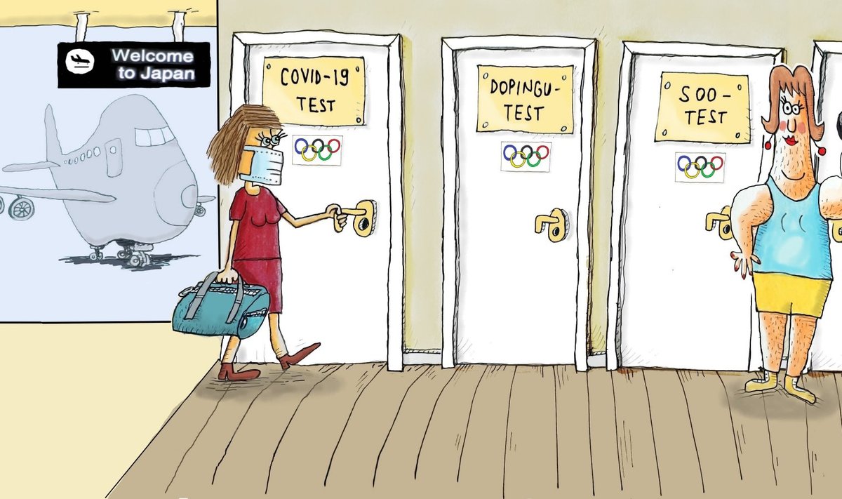 Sportlasi ootab olümpial testide kadalipp 
