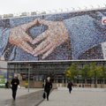 FOTOD: Saksamaa valijaid saadavad linnapildis liidukantsler Merkeli hiiglaslikud käed