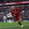 VIDEO | Liverpool pikendas Fulhami kurba seeriat ja tõusis liiga liidriks