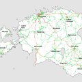 ИНТЕРАКТИВНАЯ КАРТА | Огромная база данных о нарушениях ПДД показывает, что полиция "забыла" о некоторых эстонских дорогах