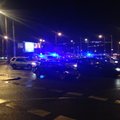 DELFI FOTOD ja VIDEOD: Politseibuss sattus Tehnika ja Endla ristmikul liiklusõnnetusse