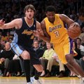 VIDEO: Lakersi mängumees hakkas suures kaotusmängus märatsema