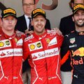 Vettel: võitsin etapi oma kiiruse, mitte boksipeatusega