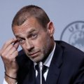 UEFA president soovitab tippliigadel valmistuda kõige mustemaks stsenaariumiks