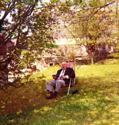 PENSIONIL JUHT: Hjalmar Mäe puhkehetkel Mariazellis, 1970. aastate keskpaik.