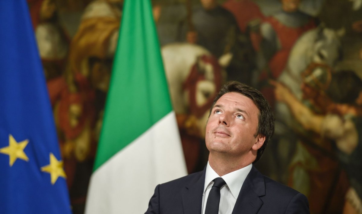 Itaalia peaminister Matteo Renzi 