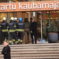 В Тарту из торгового центра Kaubamaja эвакуировали людей из-за угрозы взрыва 
