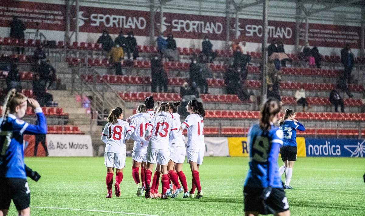 Eesti naiste jalgpallikoondise valikmäng Türgiga