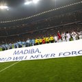 FOTOD: Meistrite liiga mängudel mälestati Nelson Mandelat