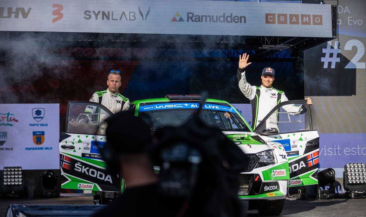 Andreas Mikkelsen ja Torstein Eriksen vahetasid Škoda Rally2 masina Hyundai Rally1 vastu.