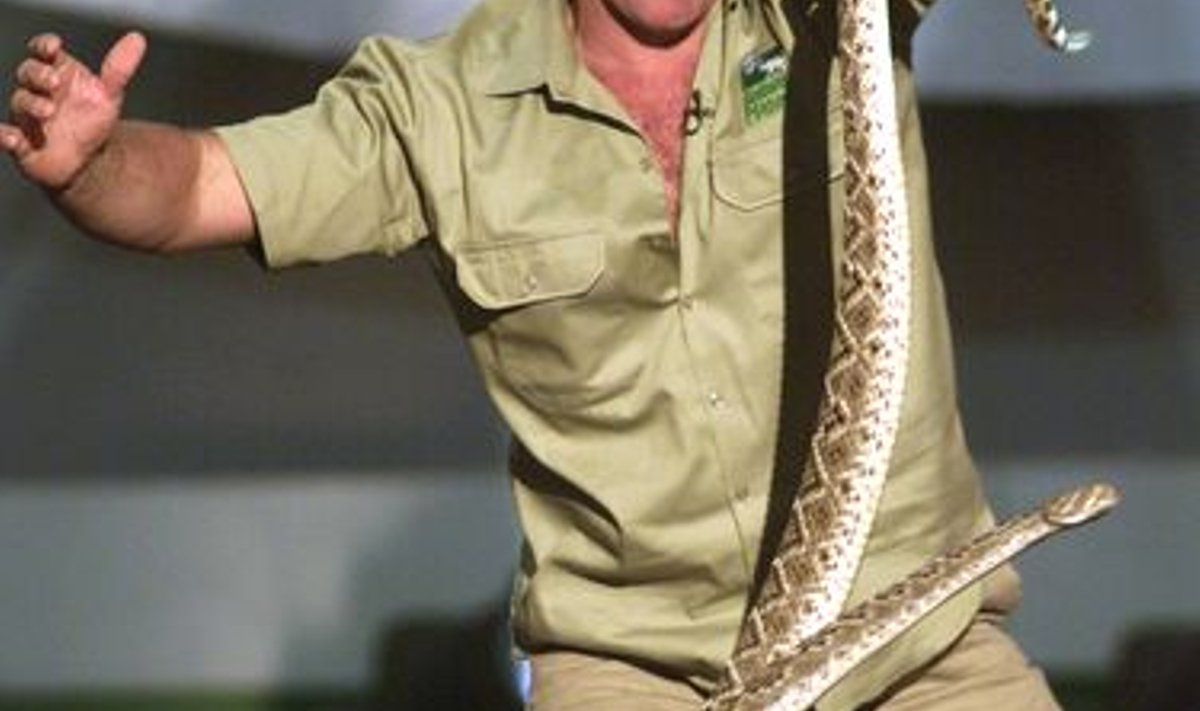 Krokodillijahtija Steve Irwin