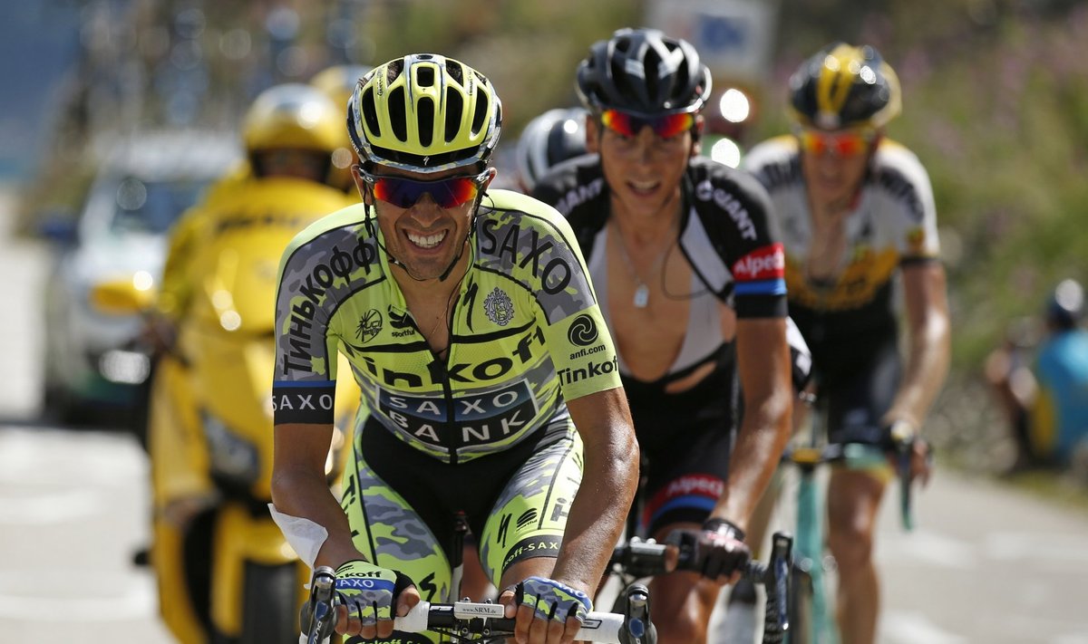 Alberto Contador Tour de France´il