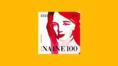 Ajakiri Eesti Naine tähistab 100. aasta täitumist erilise postmargiga