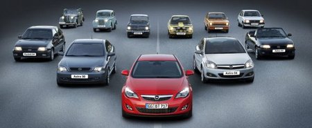 Opel Astra I (iii) on oma suguvõsa kümnes põlvkond