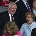 Manchester United on leinas: suri Sir Alex Fergusoni abikaasa