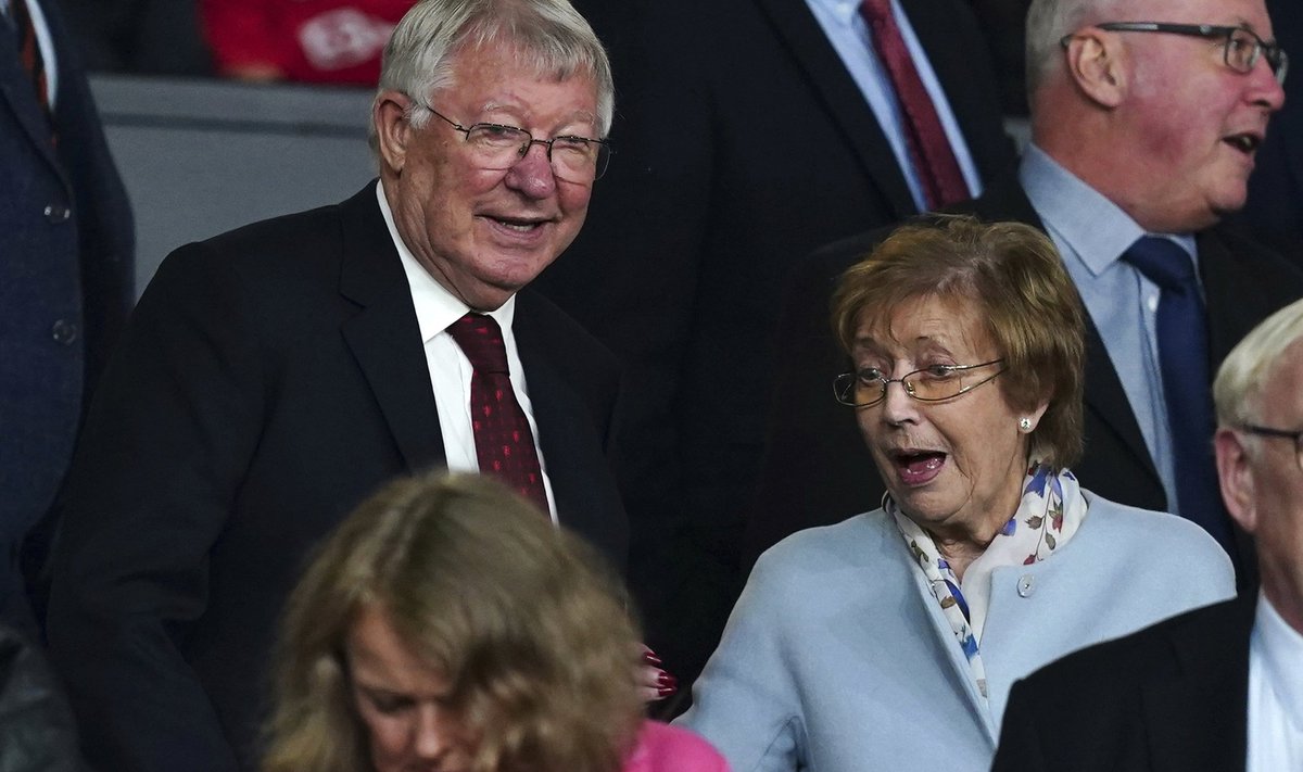  Sir Alex Ferguson ja Cathy Ferguson 2022. aasta septembris