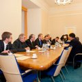 FOTOD: Mihkelson ja Margelov rõhutasid parlamendisuhete tähtsust