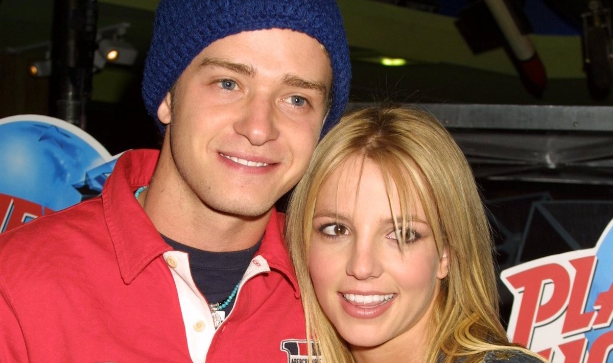 Justin ja Britney 2002. aastal.