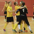 FOTOD: Saalijalgpalli esimese finaalmängu võitis SJK Dina