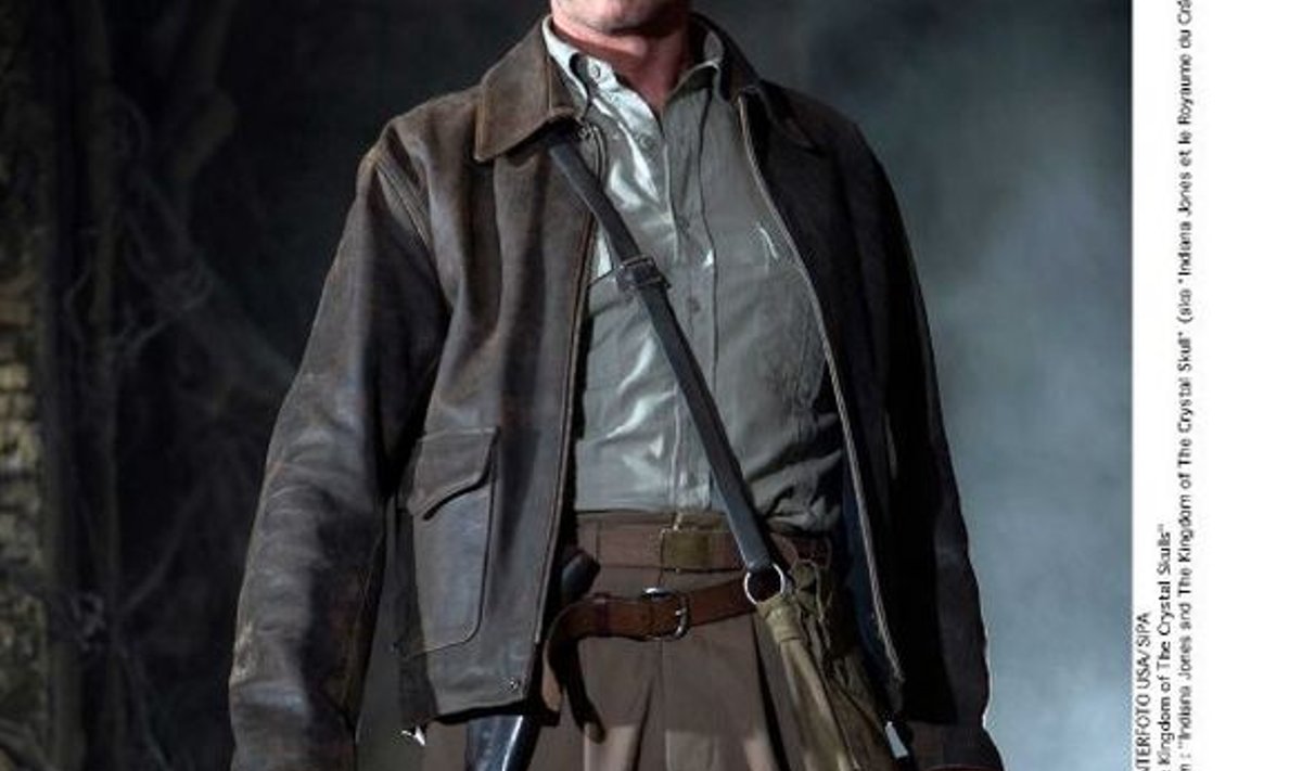 Harrison Ford on Indiana Jones.