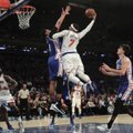 VIDEO: Carmelo Anthony tõi lõpusekundil Knicksile võidu, Warriors püstitas rekordi