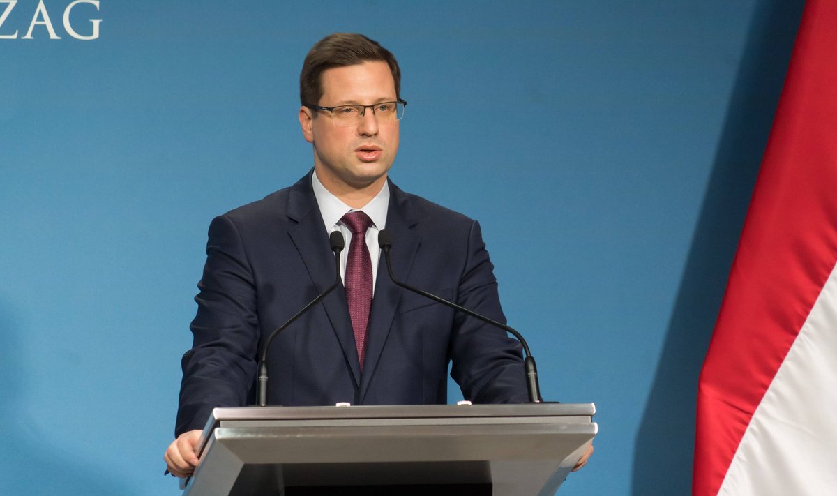 Gergely Gulyas pressikonverentsil