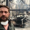 FOTO | Kurvad hetked: Hollywoodi staarid naasevad maha põlenud kodudesse