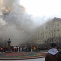 FOTOD JA VIDEO: Venemaa kaitseministeeriumi hoone süttis põlema