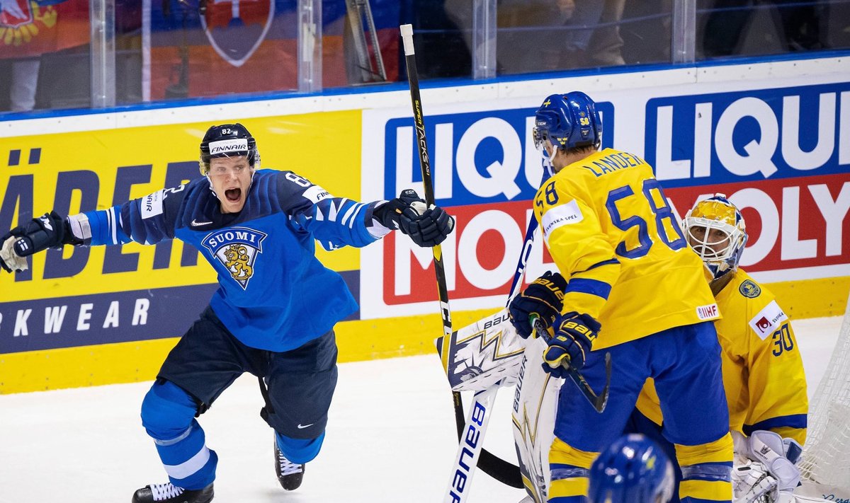 Soome vs Rootsi jäähoki MM-i veerandfinaalis