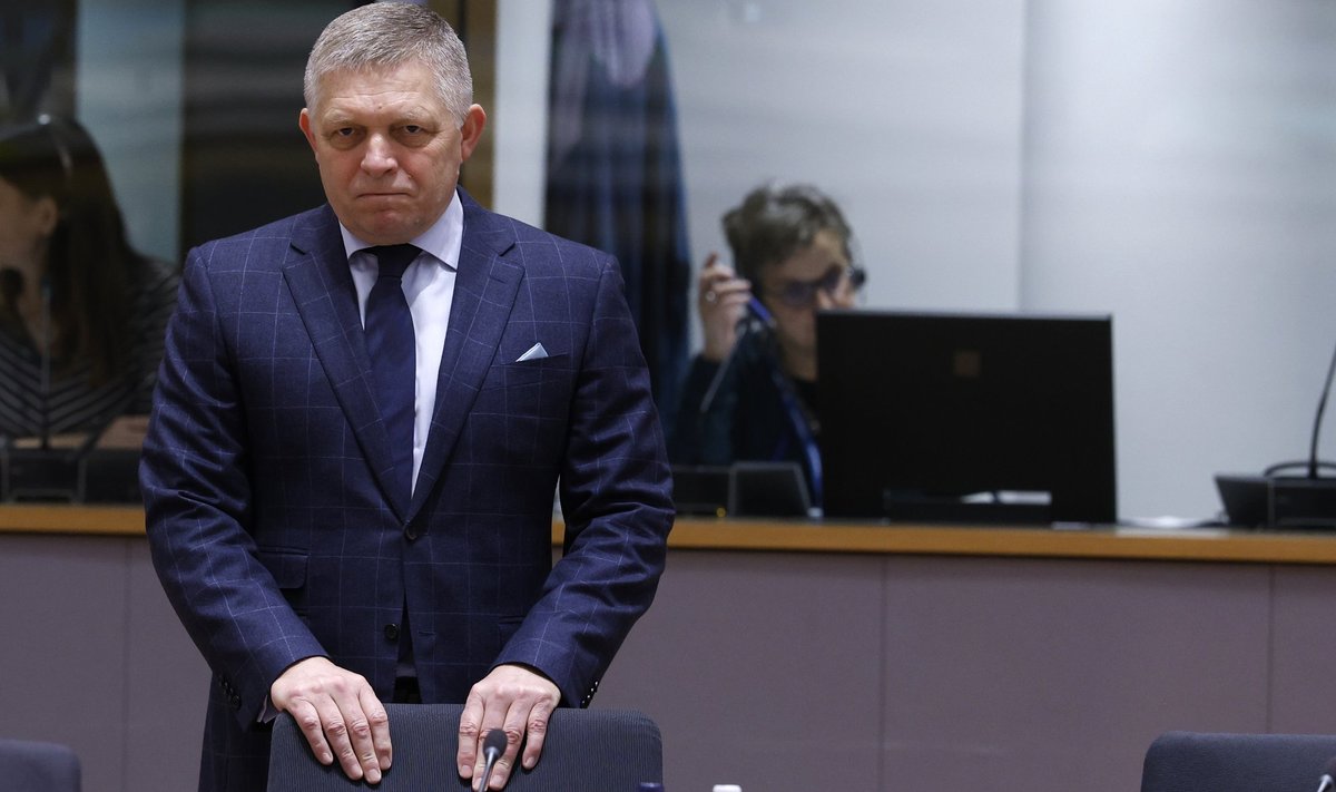 Robert Fico sõnul kaalub Slovakkia Ukrainale vastumeetmeid gaasitarnete tõrjumise eest.