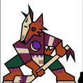 ”Аризона” вернула старый "ламповый" логотип в виде койота с клюшкой