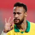 Kolm väravat löönud Neymar möödus Ronaldost, Pele rekord on ohus