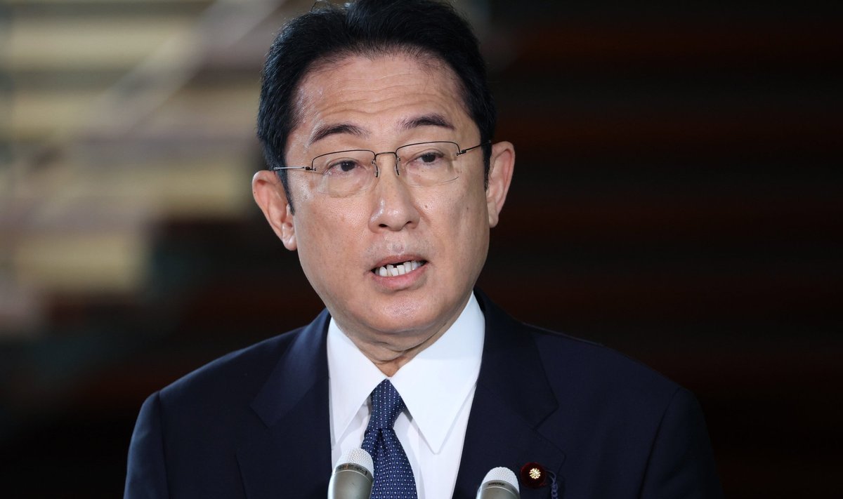 Jaapani peaminister Fumio Kishida