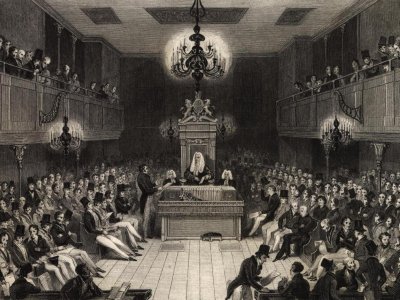 Briti parlamendi Alamkoda, 1834.