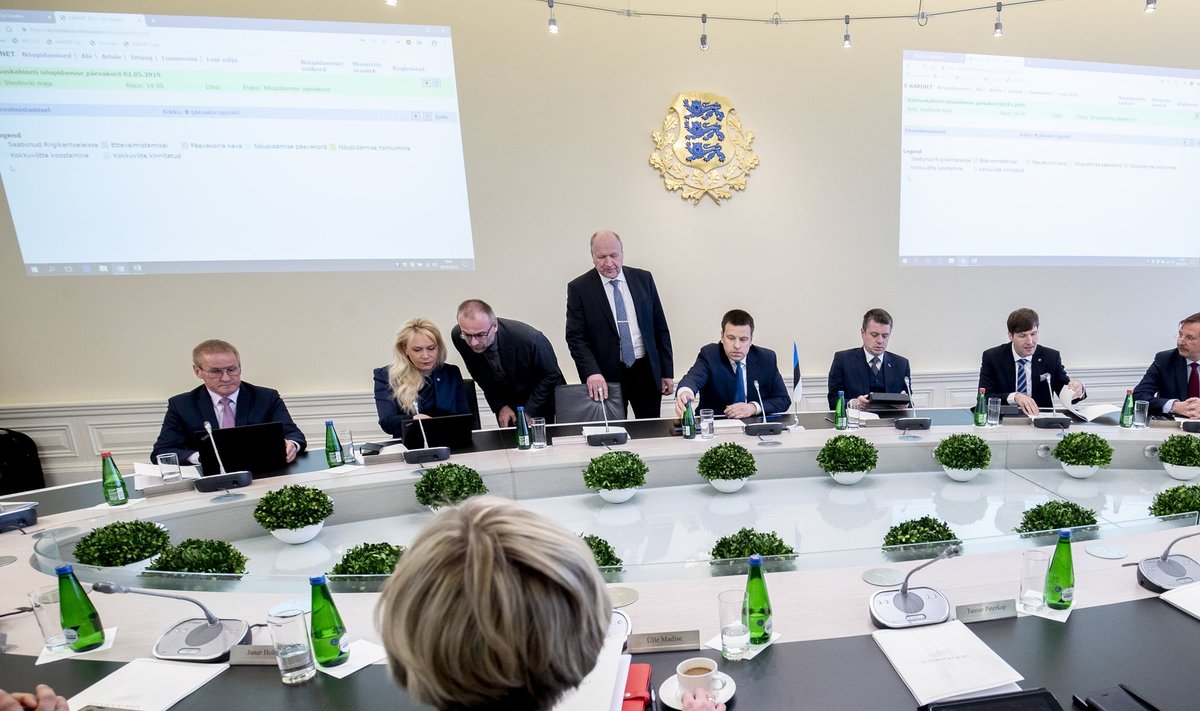 Uus valitsus Stenbocki majas 2.05.2019