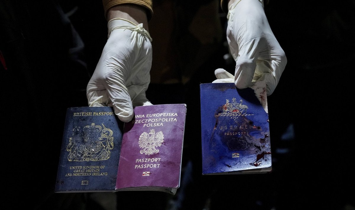 Hukkunute Suurbritannia, Poola ja Austraalia pass