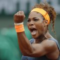 Serena Williams võidutses 11 aastase vahe järel French Openil
