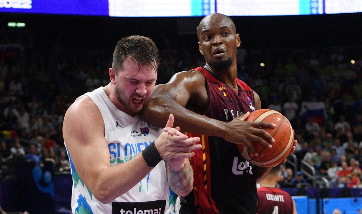 Luka Doncic ja Kevin Tumba.