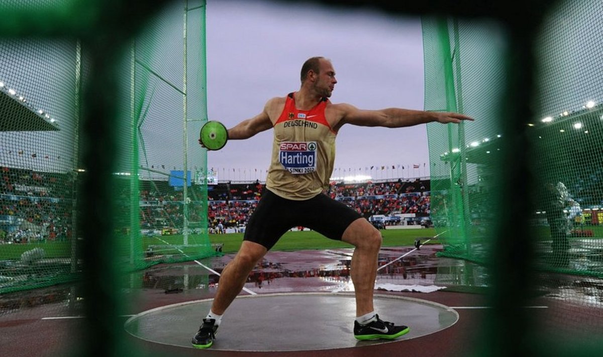 Robert Harting: kas muredest painatud mees või spordimaailma peen intrigant? Foto: AFP/Scanpix
