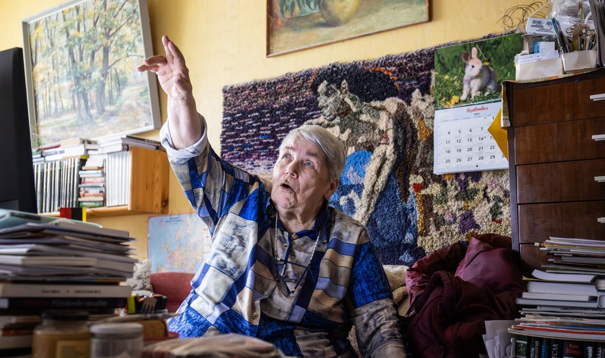 "Ema pani kohe tähele, et taevas ei sähvi tavaline välk," meenutab 1949. aastal tuumapolügooni lähedale küüditatud Marju Toom.