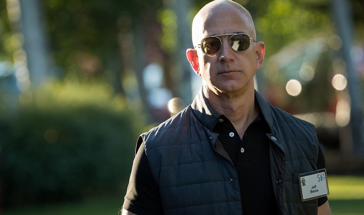 MAAILMA RIKKAIM MEES: Amazon.comi asutajal ja omanikul Jeff Bezosel on vara 90 miljardi dollari väärtuses.