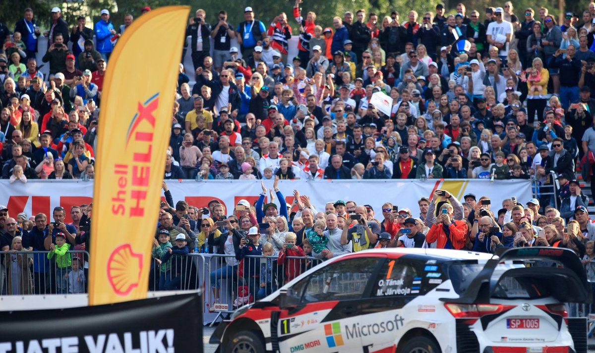 Rahvarohked linnas sõidetavad kiiruskatsed seekord Rally Estonia kavas pole.