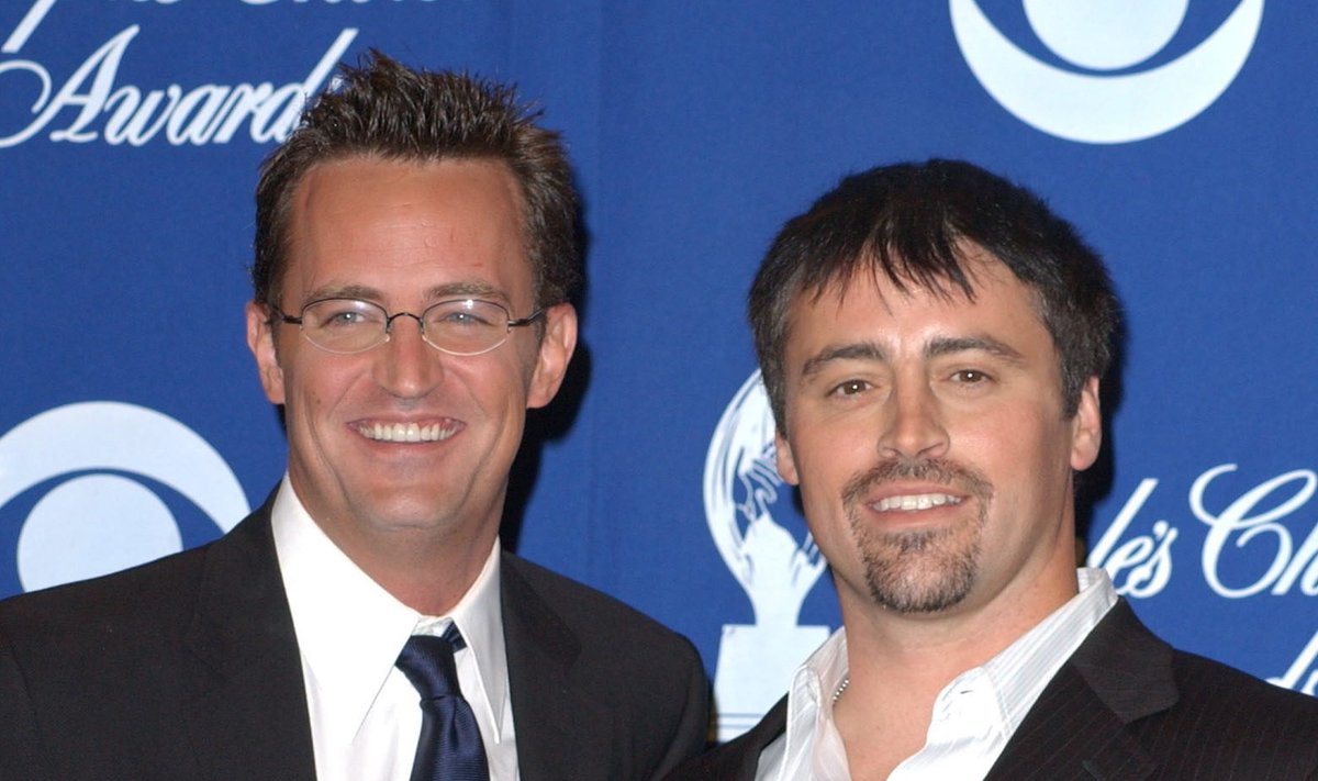 Matthew Perry ja Matt LeBlanc aastal 2004