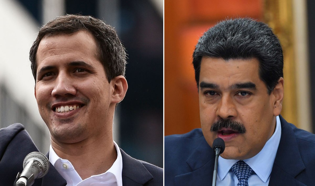 Juan Guaidó ja Nicolás Maduro