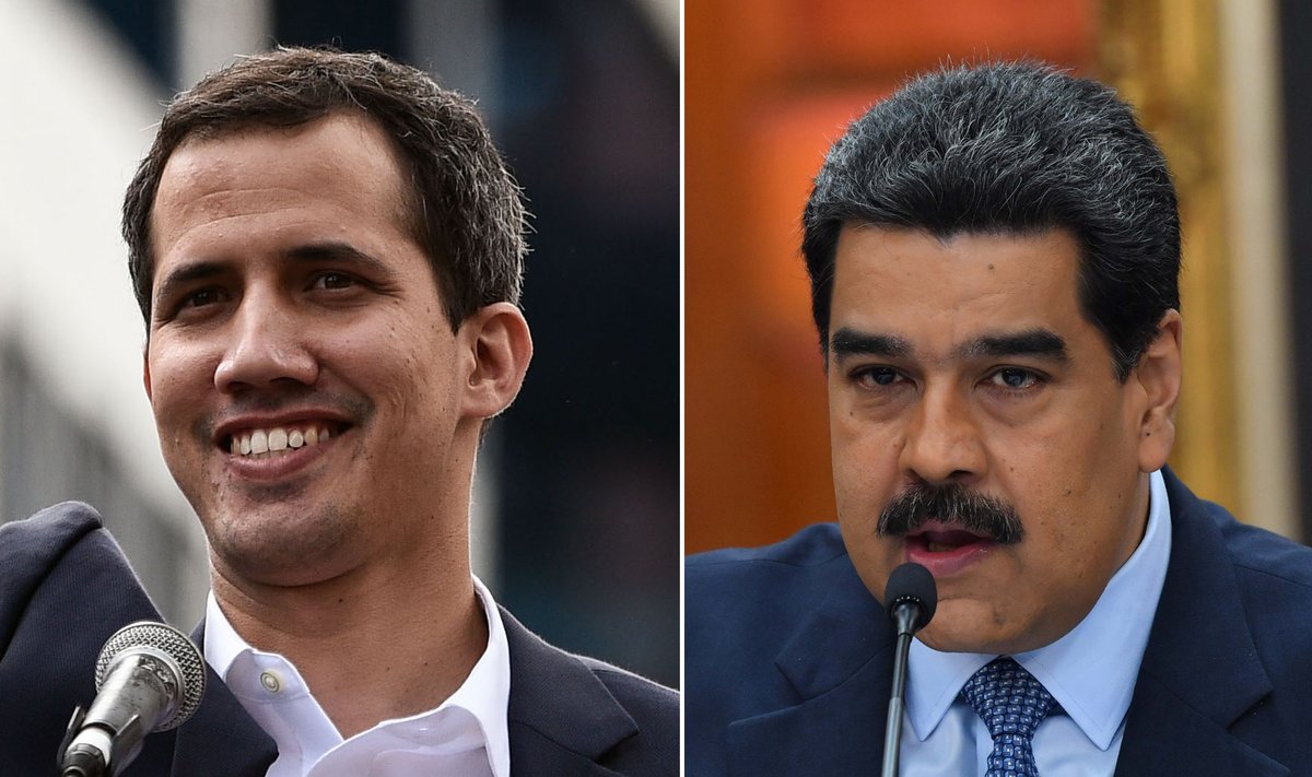 Guaido ja Maduro