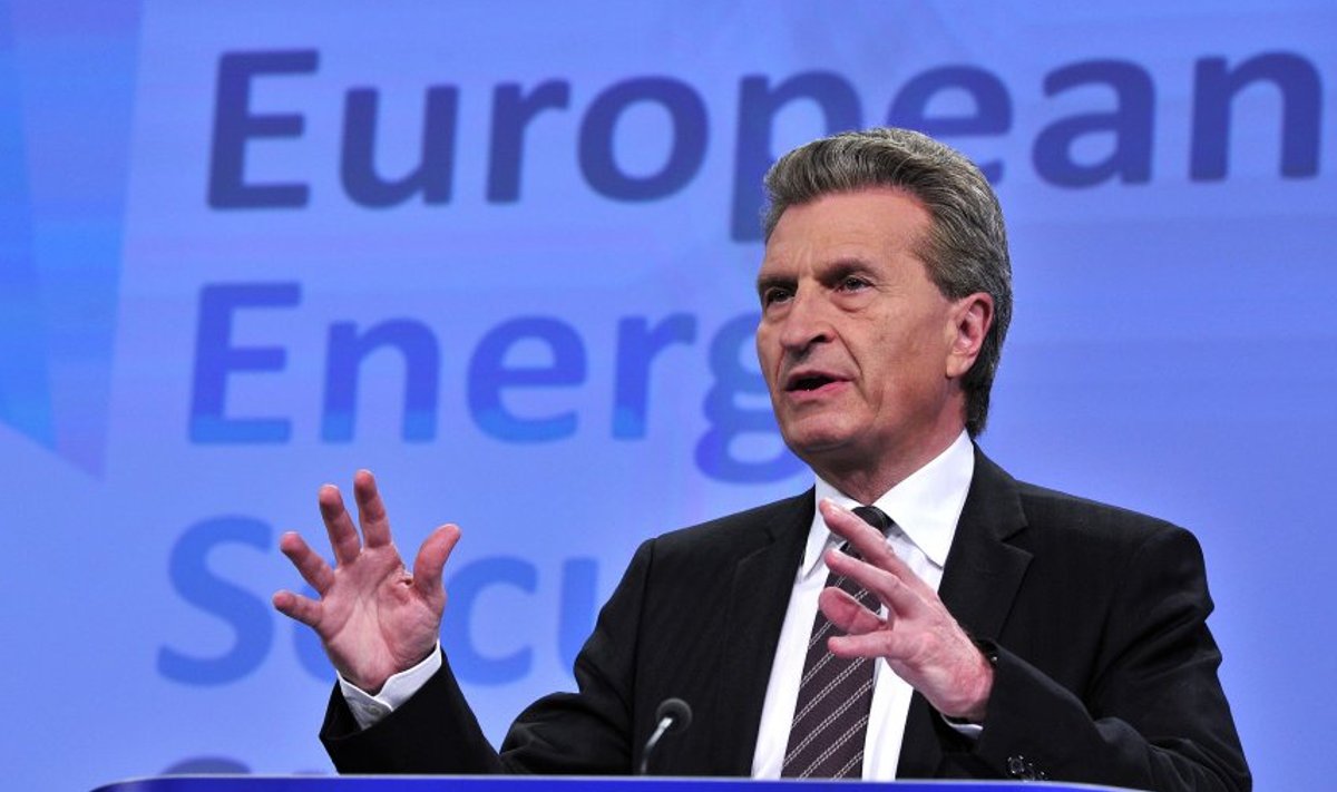 Euroopa Liidu energiavolinik Günther Oettinger