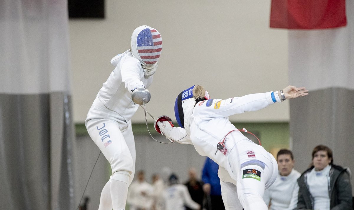 USA naiskond tõkestas Tallinna MK-etapil Eesti naiskonna teekonna veerandfinaalis.