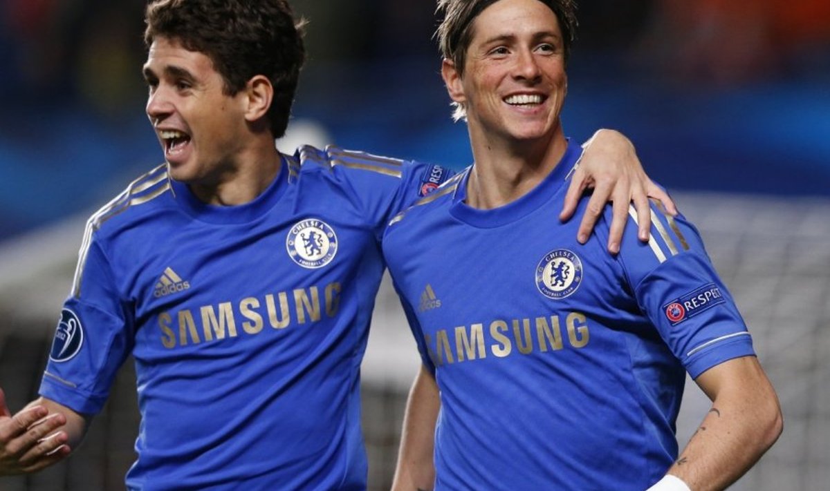 Kas Oscar (vasakul) ja Fernando Torres aitavad Chelsea tõsta taas kolme hulka?