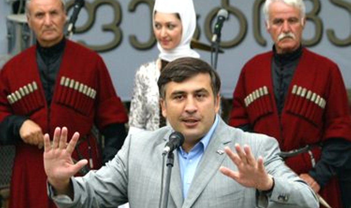 Mihhail Saakašvili, Gruusia president